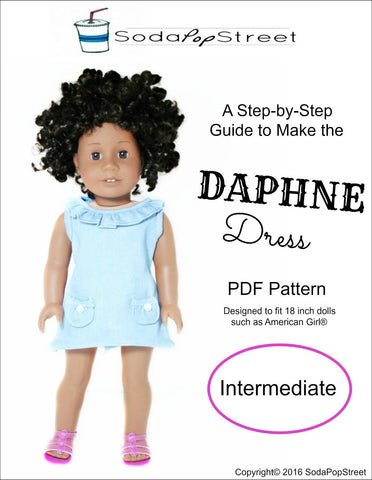 Soda Pop Street 18 Inch Modern Daphne Dress 18" Doll Clothes larougetdelisle