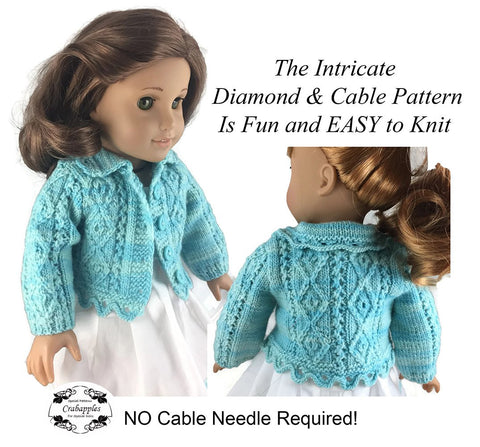 Crabapples Knitting Diamond Jubilee Knitting Pattern larougetdelisle