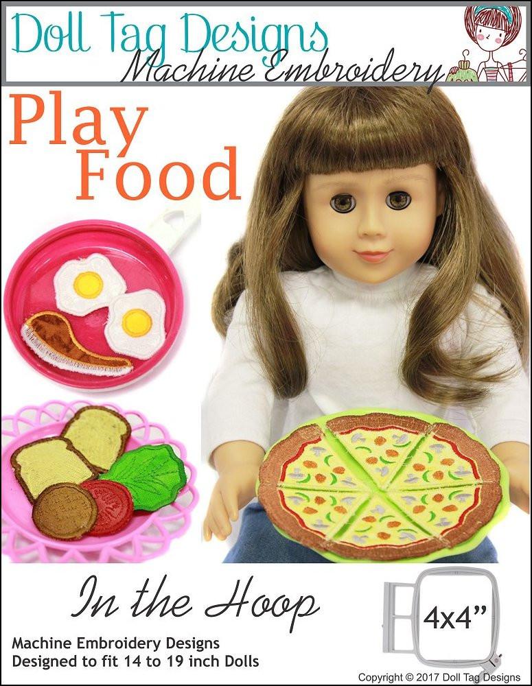 doll play food