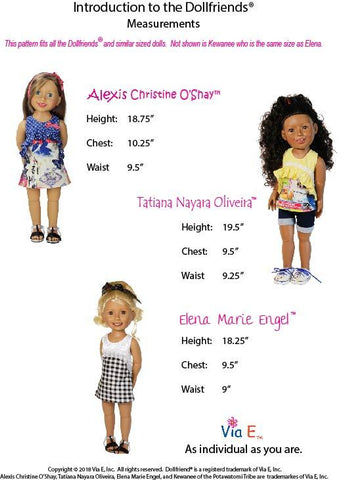 Via E Dollfriends Water Park Fun Doll Clothes Pattern For Dollfriends larougetdelisle