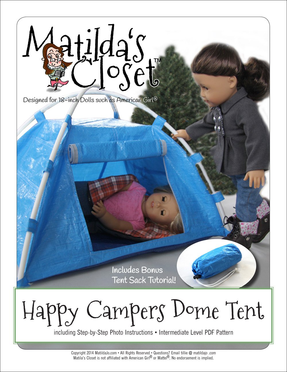 18 doll camping accessories