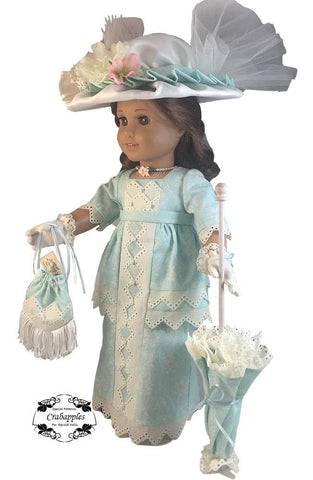 Crabapples 18 Inch Modern Dress it Up 18" Doll Clothes Pattern larougetdelisle