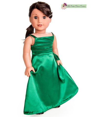 Mon Petite Cherie Couture 18 Inch Modern Emerald Beauty 18" Doll Clothes Pattern larougetdelisle