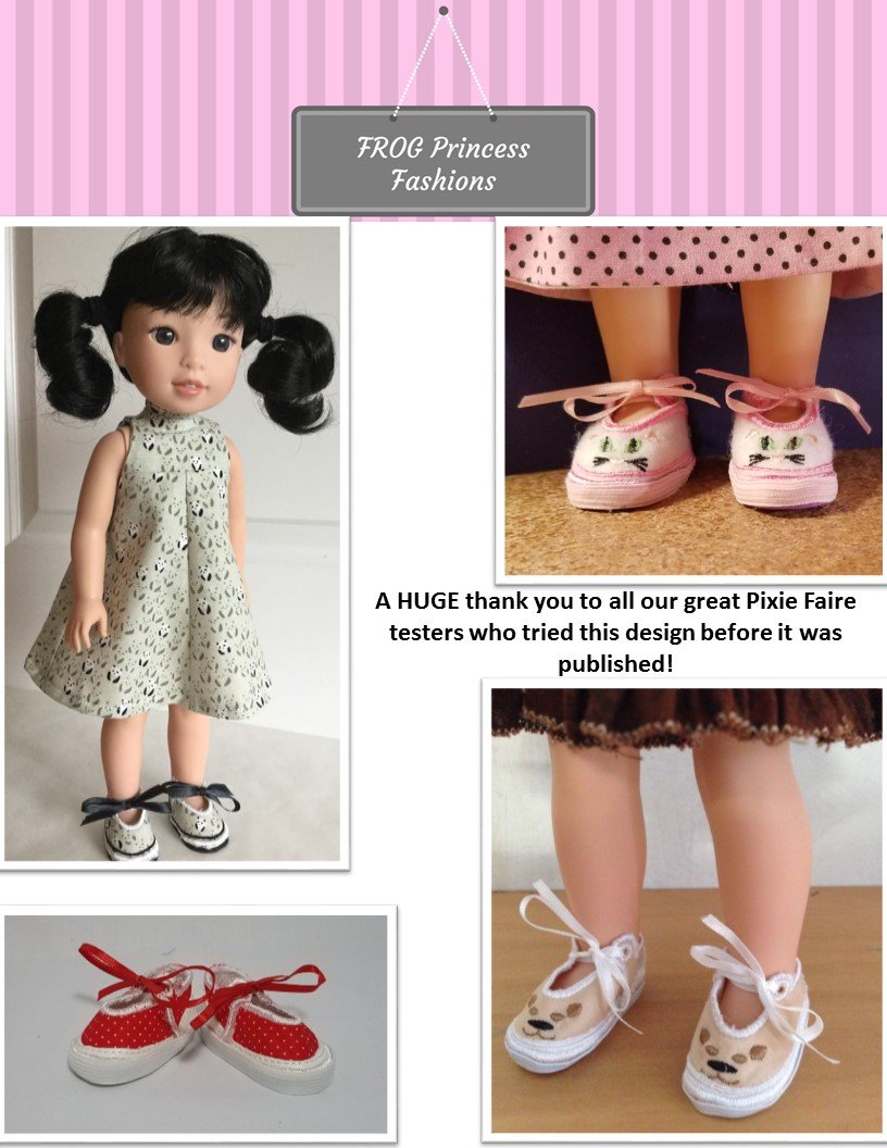 latest doll shoes design