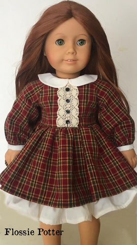 Flossie Potter 18 Inch Modern All Seasons Dress 18" Doll Clothes PDF larougetdelisle