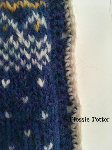 Flossie Potter Knitting Starry Starry Night Cardigan Knitting Pattern larougetdelisle