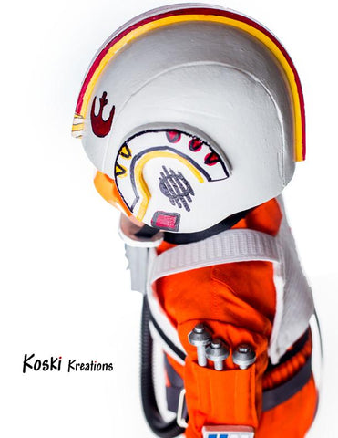 Koski Kreations 18 Inch Modern Galactic Pilot 18" Doll Clothes Pattern larougetdelisle