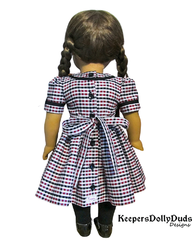 Keepers Dolly Duds Designs 18 Inch Historical Forties Fashion Dress 18" Doll Clothes Pattern larougetdelisle