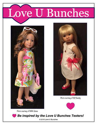 Love U Bunches Kidz n Cats Polka Dot Party Dress for Kidz N Cats Dolls larougetdelisle