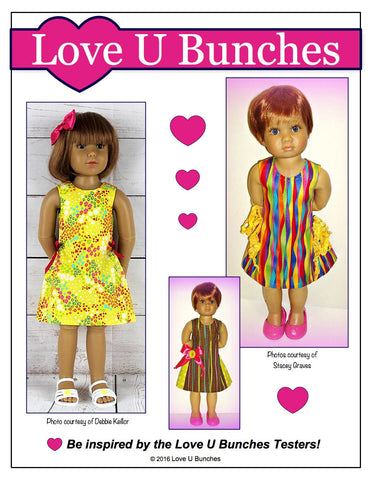 Love U Bunches Kidz n Cats Polka Dot Party Dress for Kidz N Cats Dolls larougetdelisle