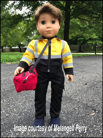 Koski Kreations 18 Inch Modern First Responder 18" Doll Clothes Pattern larougetdelisle