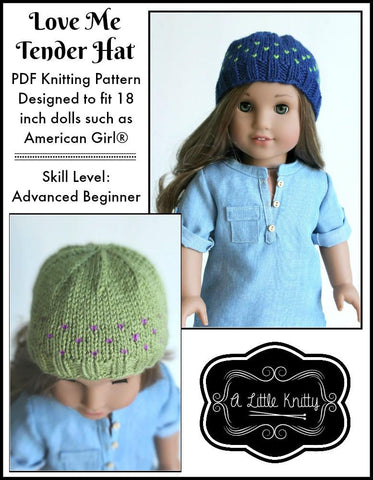 A Little Knitty Knitting Love Me Tender Hat Knitting Pattern larougetdelisle
