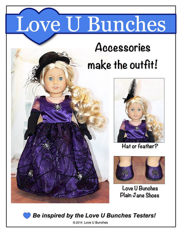 Love U Bunches 18 Inch Modern Princess Anya Dress 18" Doll Clothes larougetdelisle