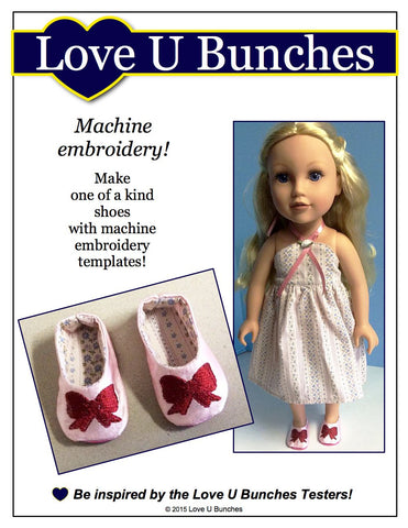 Love U Bunches Journey Girl Plain Jane Shoes for Journey Girls Dolls larougetdelisle