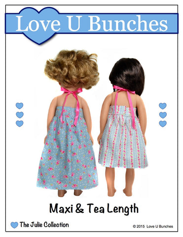 Love U Bunches Journey Girl Simply Summer Sundress Pattern for Journey Girls Dolls larougetdelisle