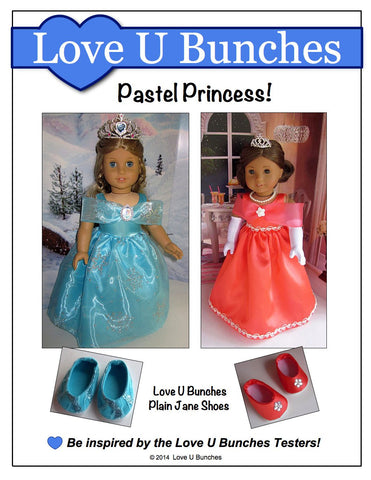 Love U Bunches 18 Inch Modern Princess Anya Dress 18" Doll Clothes larougetdelisle