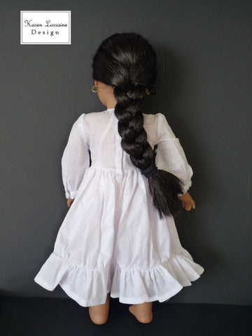 Karen Lorraine Design 18 Inch Historical Les Souvenirs 18" Doll Clothes Pattern larougetdelisle
