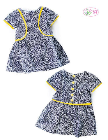 Sweet Pea Fashions 18 Inch Modern Lilibet Dress 18" Doll Clothes Pattern larougetdelisle