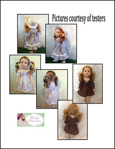 Mon Petite Cherie Couture WellieWishers Yvonne 14-15" Doll Clothes Pattern larougetdelisle