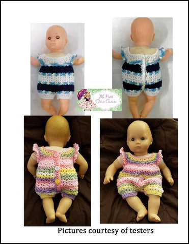 Mon Petite Cherie Couture Bitty Baby/Twin Uhura Crochet Pattern larougetdelisle