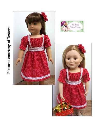 Mon Petite Cherie Couture 18 Inch Modern Yvonne 18" Doll Clothes Pattern larougetdelisle