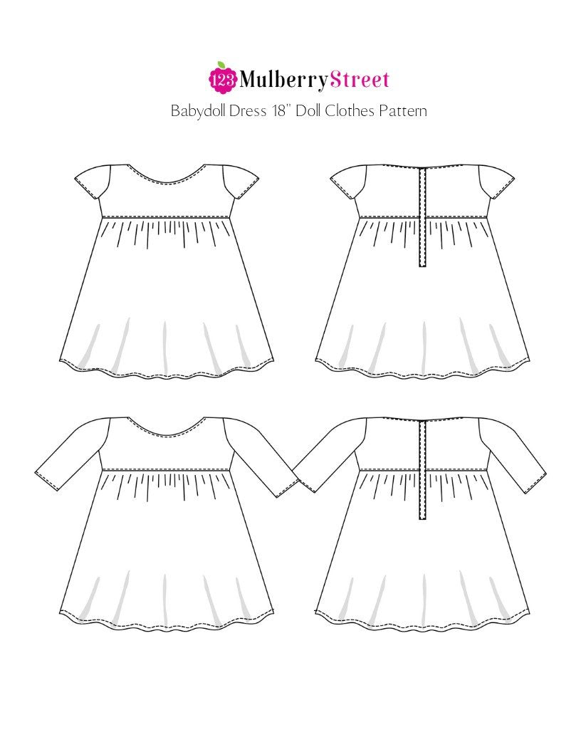123-mulberry-st-babydoll-dress-18-inch-doll-clothes-pdf-pattern-download