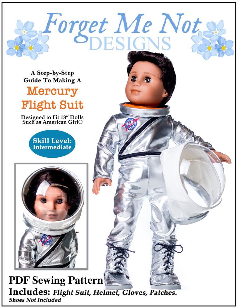 space suit for 18 inch doll