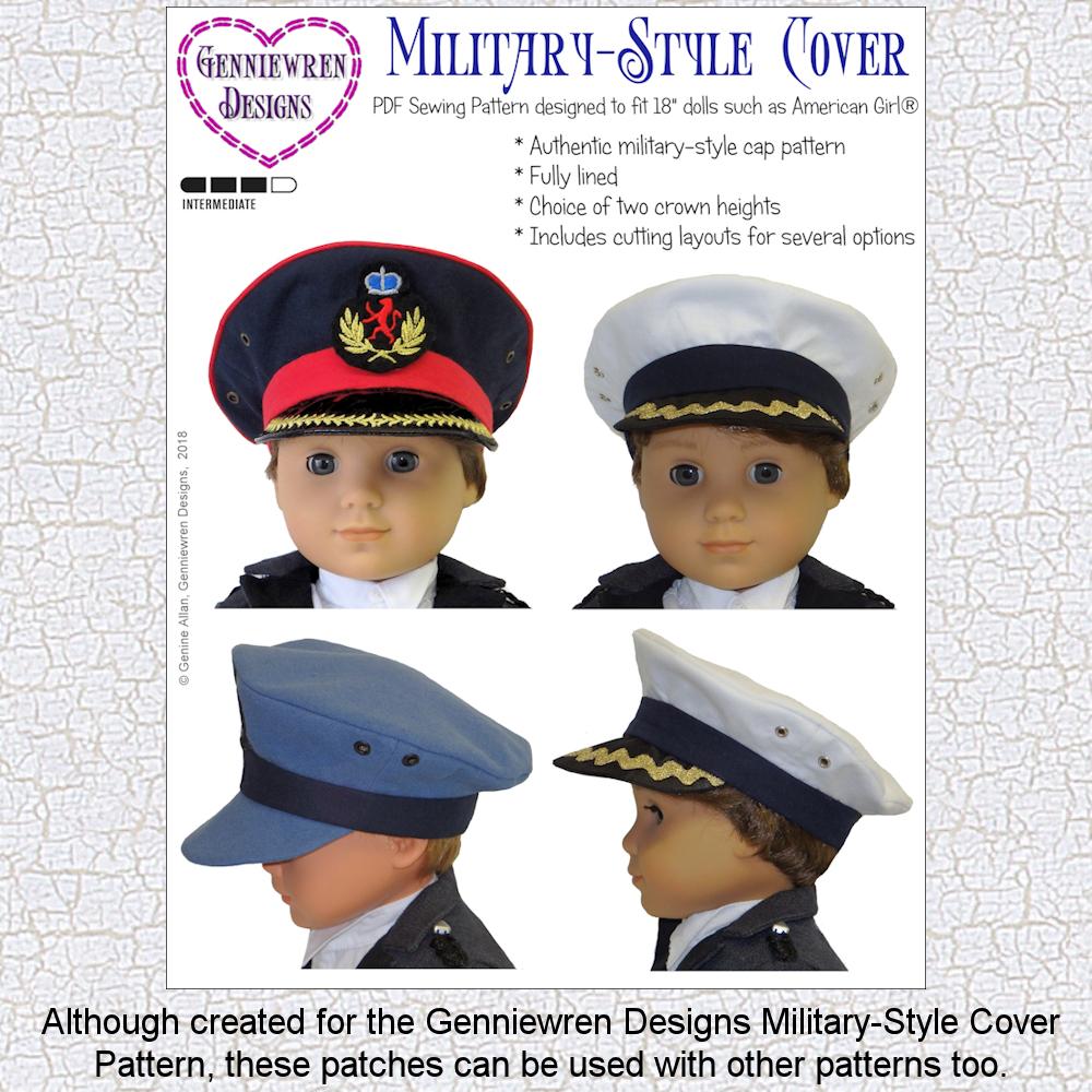 military cap pattern