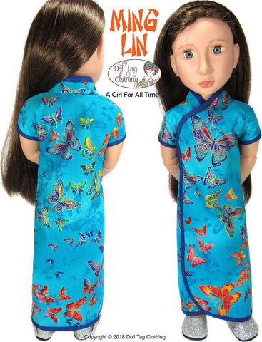 Doll Tag Clothing A Girl For All Time Ming Lin Pattern for A Girl For All Time Dolls larougetdelisle