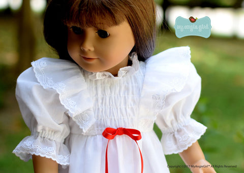 My Angie Girl 18 Inch Modern Ruffled Nightgown 18" Doll Clothes larougetdelisle