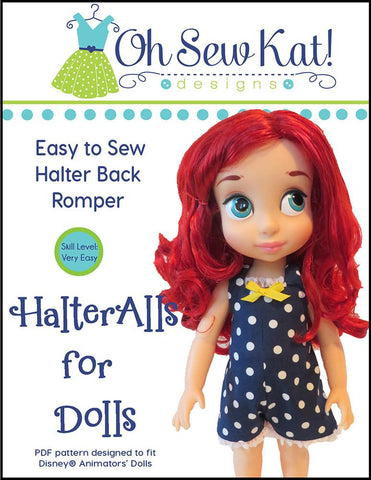 Oh Sew Kat Disney Doll HalterAlls for Dolls for Disney Animators' Dolls larougetdelisle