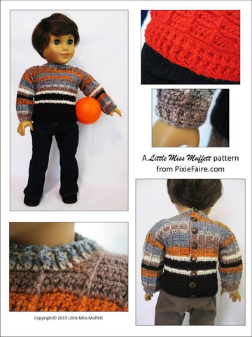Little Miss Muffett Crochet One For The Boys Crochet Pattern larougetdelisle