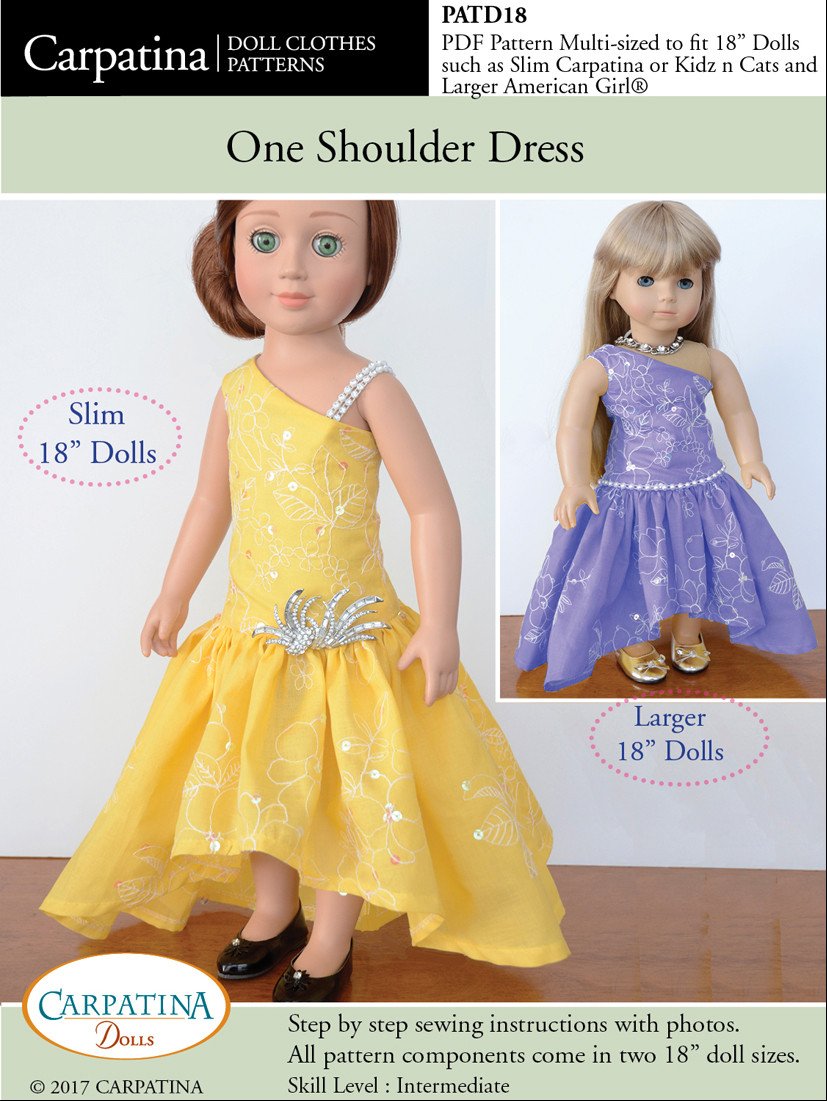 one shoulder dress size 18