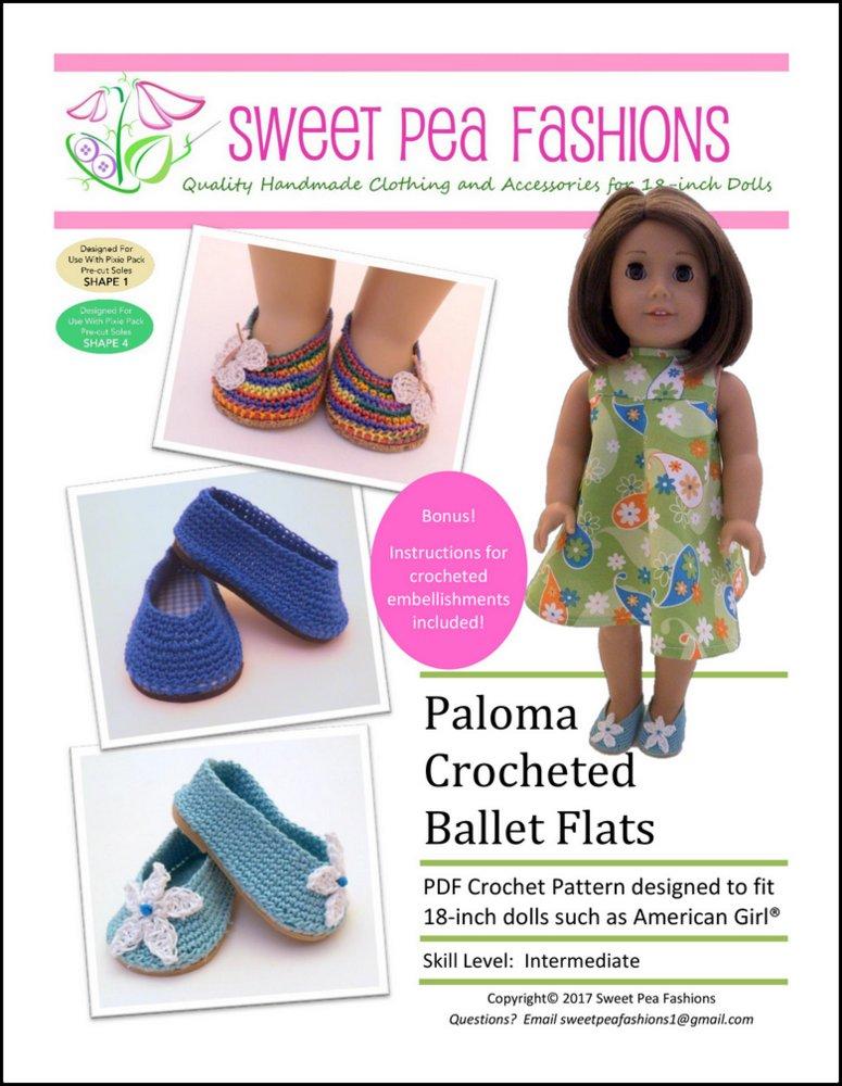 crochet flat doll