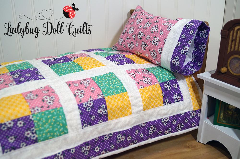 Printable 18 Doll Quilt Pattern