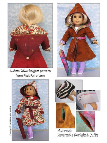 Little Miss Muffett 18 Inch Modern Rainy Days Are Fun Days 18" Doll Clothes larougetdelisle