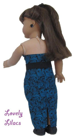 Lovely Lilacs 18 Inch Modern Sassy Fun 18" Doll Clothes Pattern larougetdelisle