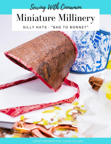 SWC Classes Miniature Millinery Silly Hats Master Class Video Course larougetdelisle