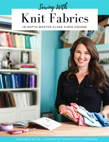 SWC Classes Sewing With Knit Fabrics - Master Class Video Course larougetdelisle