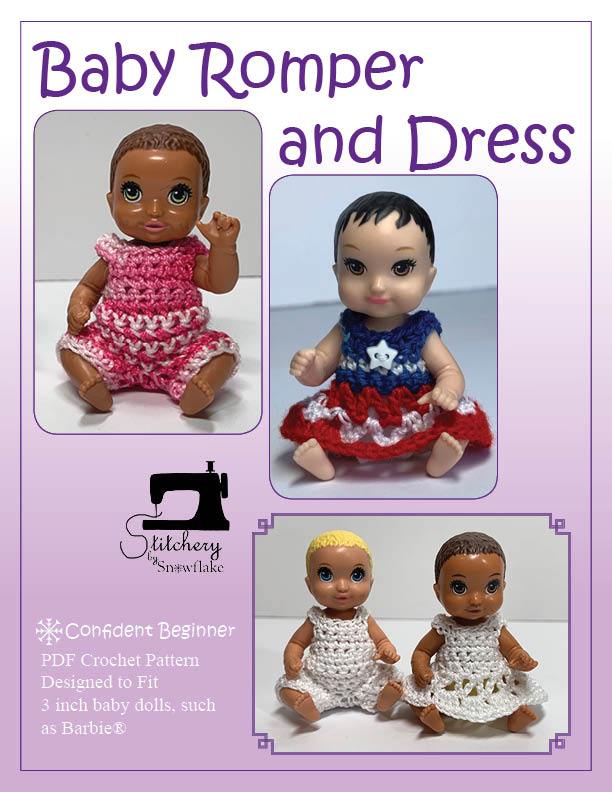 crochet baby doll clothes