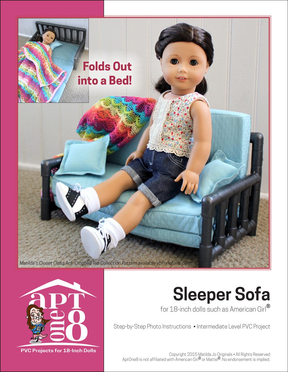 american girl sofa bed