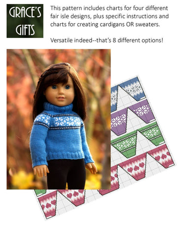 Grace's Gifts Knitting Versatile & Variegated Knitting Pattern larougetdelisle