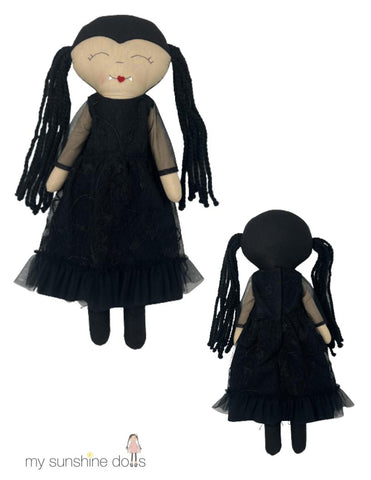 My Sunshine Dolls Cloth doll Vampire Bat Doll 23" Cloth Doll Pattern larougetdelisle