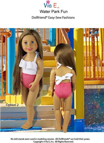 Via E Dollfriends Water Park Fun Doll Clothes Pattern For Dollfriends larougetdelisle