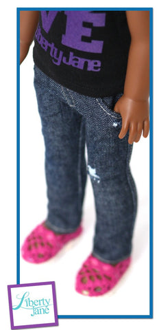 Liberty Jane WellieWishers Jeans Bundle 14.5 Inch Doll Clothes Pattern larougetdelisle