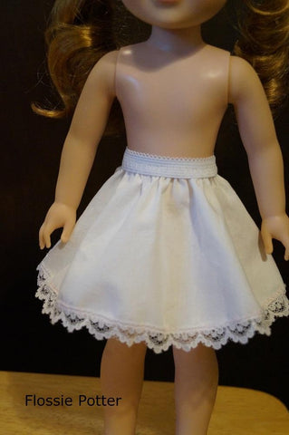 Flossie Potter WellieWishers Joni's Uptown Dress 14.5" Doll Clothes Pattern larougetdelisle