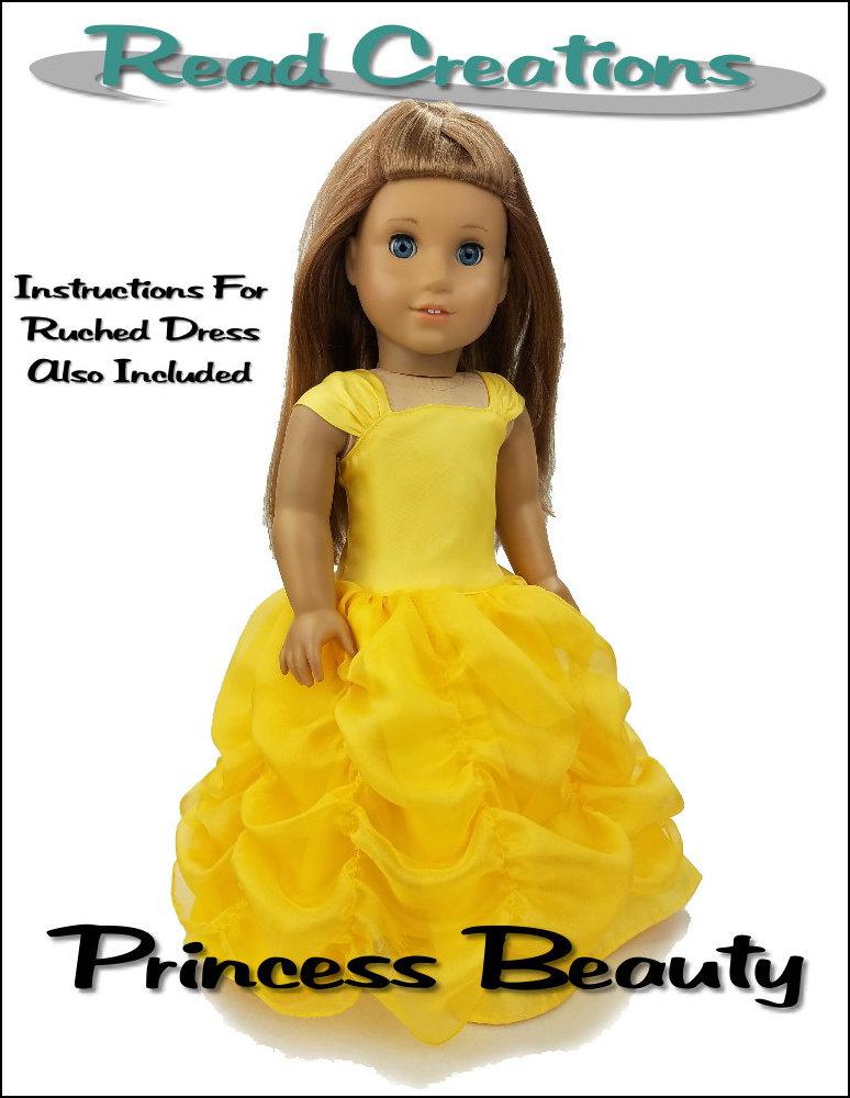 belle doll dress