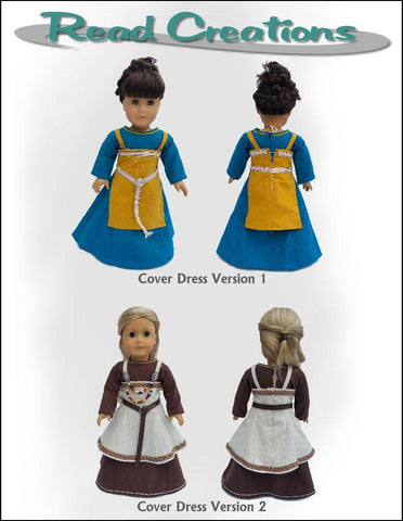 Read Creations 18 Inch Historical Viking Dress 18" Doll Clothes Pattern larougetdelisle