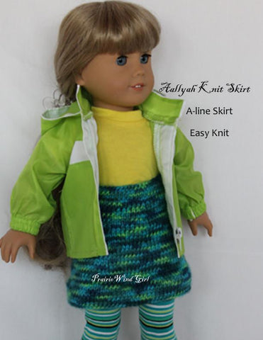 Prairie Wind Girl Knitting Aallyah Knit Skirt Knitting Pattern larougetdelisle