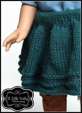 A Little Knitty Knitting Avery Skirt Knitting Pattern larougetdelisle